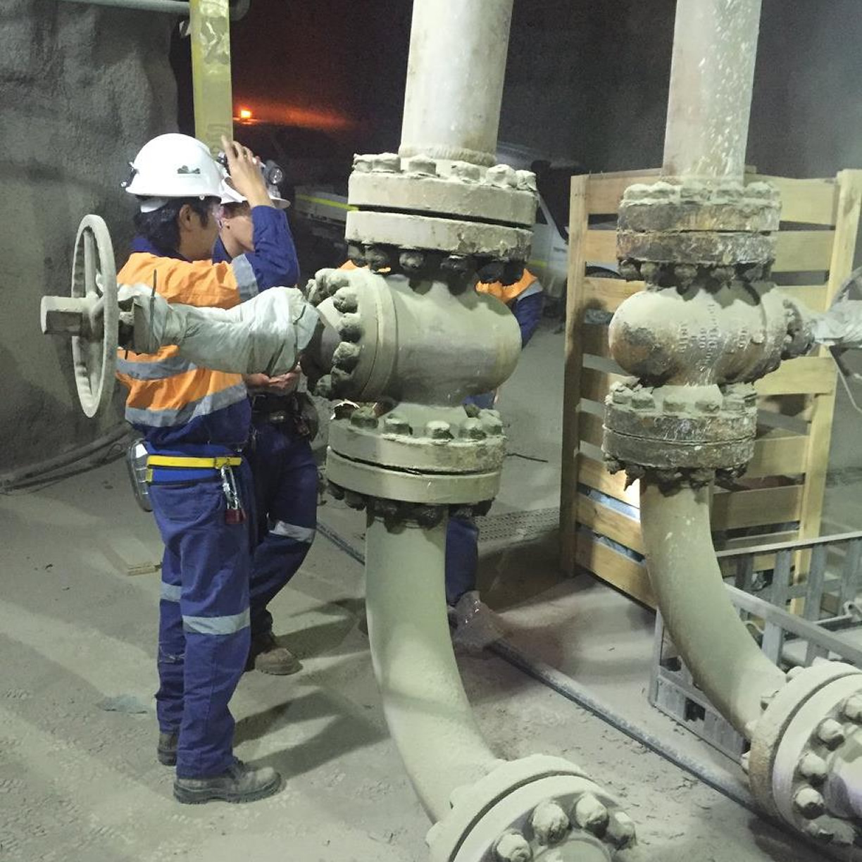 Northparkes Mine - Valve and spool change out