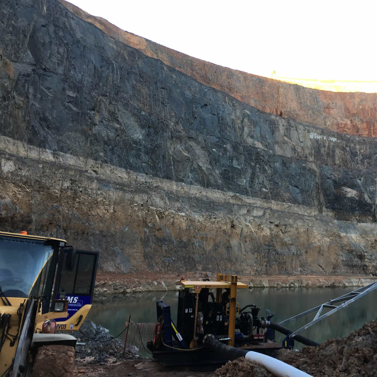 Open Cut Pit at North Parkes Mines