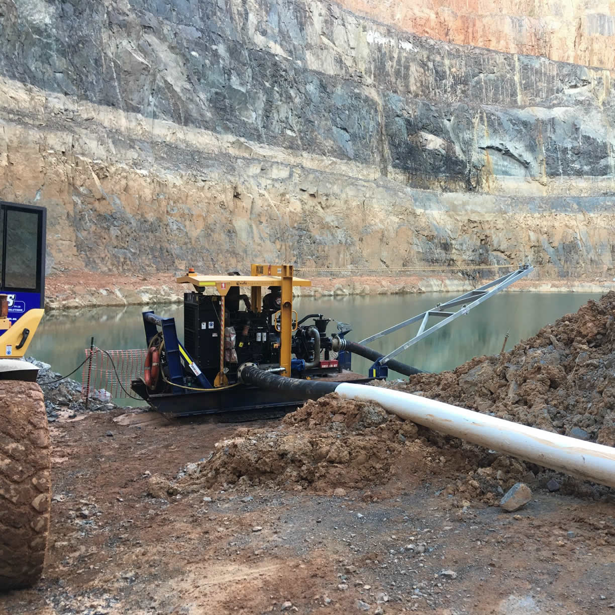 Open Cut Pit at North Parkes Mines