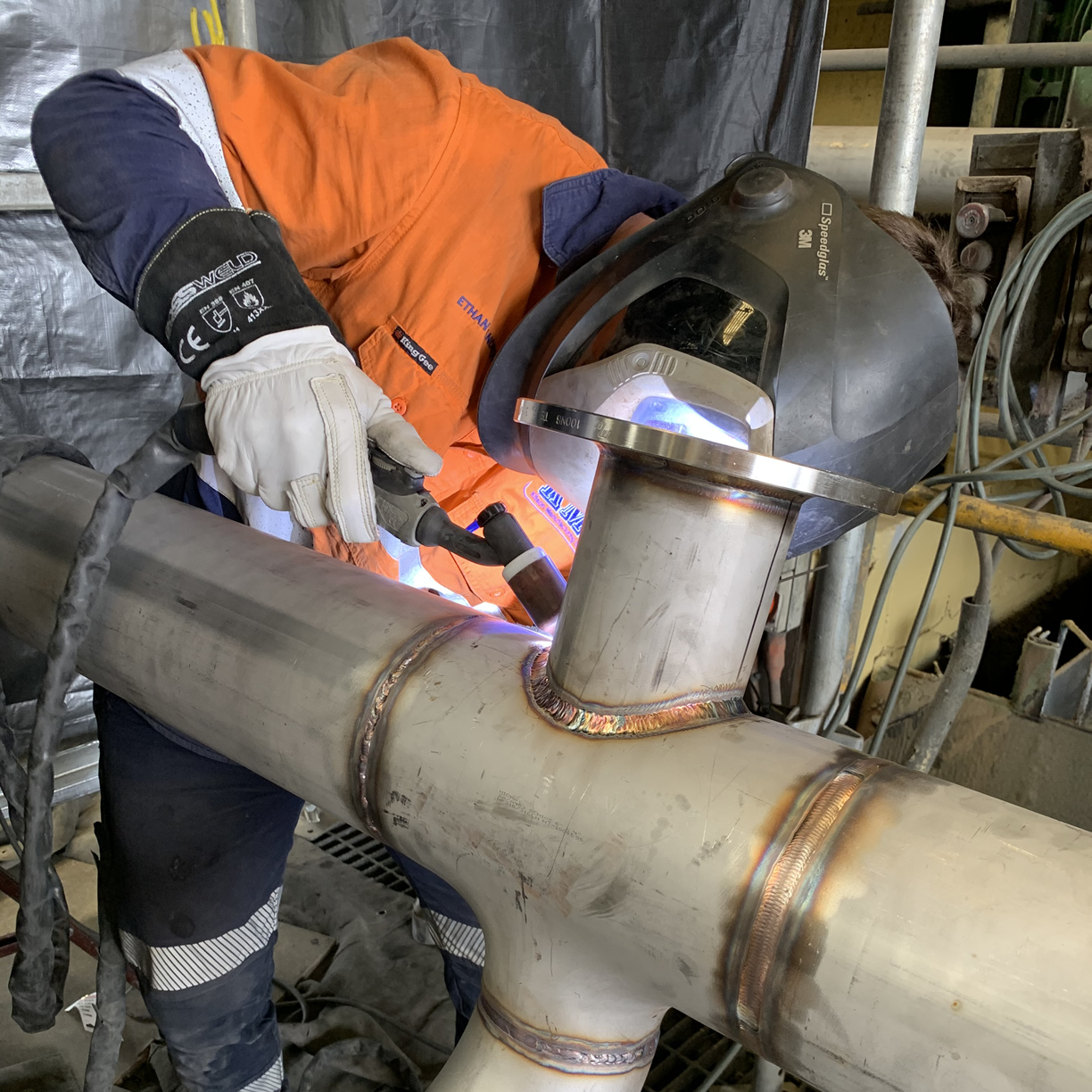 6inch Stainless Blower Lines