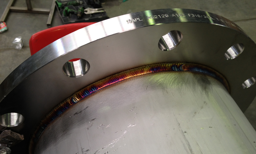 Clean weld