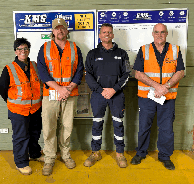 NSW Workcover Inspection