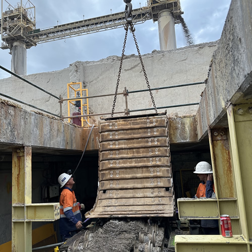 Apron Feeder Refurbishment