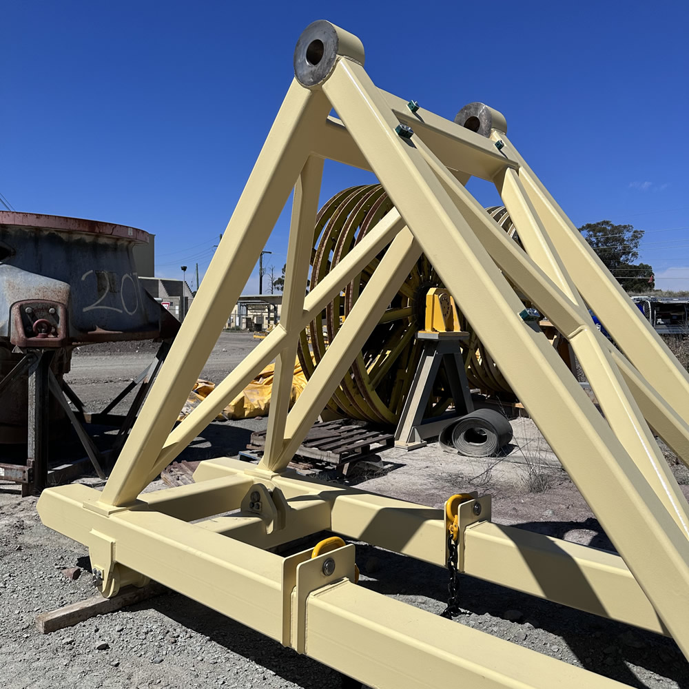 Flask Tipping Cradle Fabrication