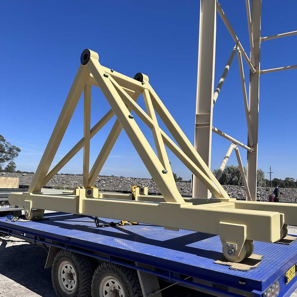 Flask Tipping Cradle Fabrication